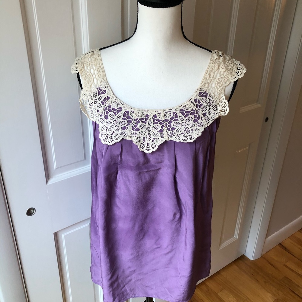 Milly silk blouse size 4
